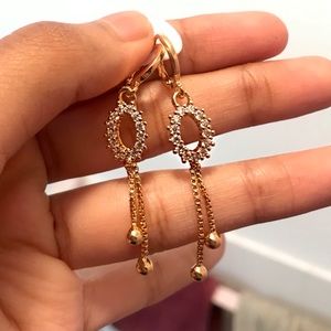 Small dangling earrings